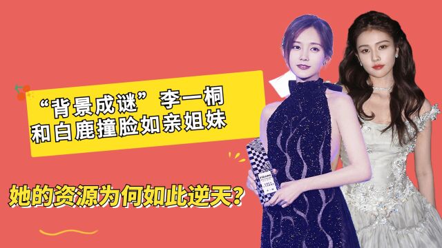 “背景成谜”李一桐,和白鹿撞脸如亲姐妹,出道3年14部女一号,她的资源为何如此逆天?