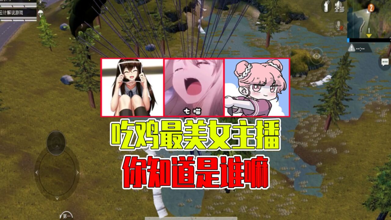 和平精英:吃鸡最美四位女主播,你知道是谁嘛_高清1080p在线观看平台