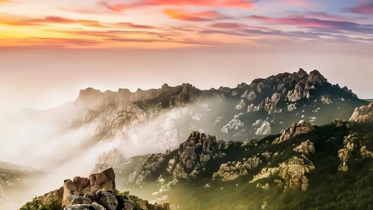 青岛·崂山:岩深谷幽·雄伟壮观--道教圣地·神仙之宅·被誉为——海上名山第一_高清1080P在线观看平台_腾讯视频