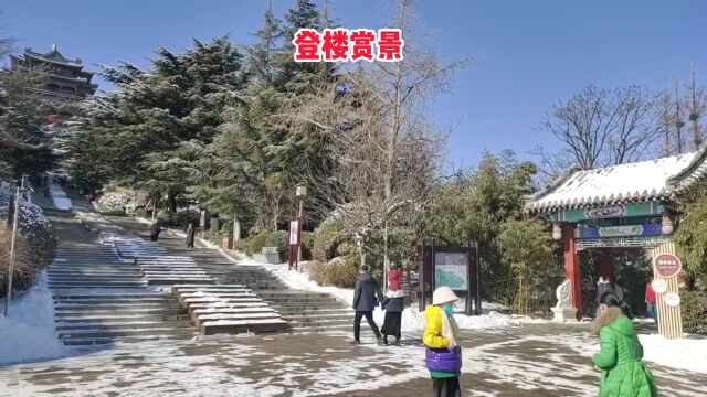 雪遇威海美如画!