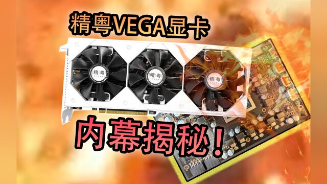 【垃圾佬】揭秘!精粤VEGA56显卡?底裤都给扒下来了!