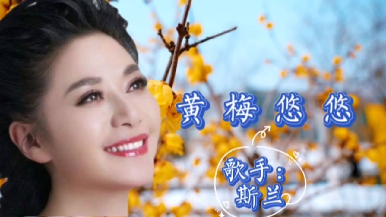 斯兰原唱《黄梅悠悠》对花春风里 观灯黄昏后黄梅悠悠情悠悠魂都被牵