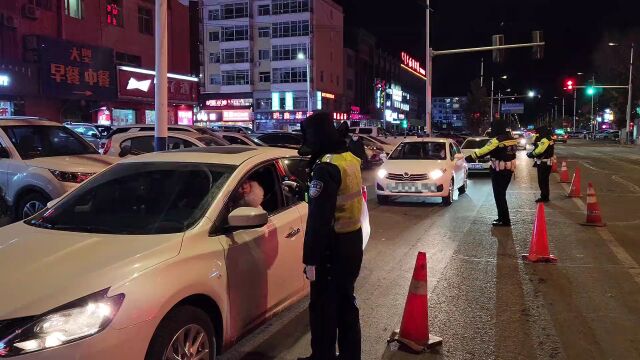 【雷霆行动】霍市公安春日“雷”鸣 警灯震烁慑犯罪!