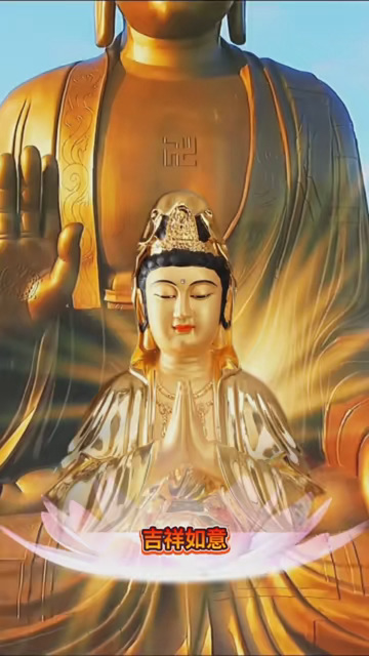 佛光普照渡众生 #有求必应 #接福接财 心存善念感恩一切遇见