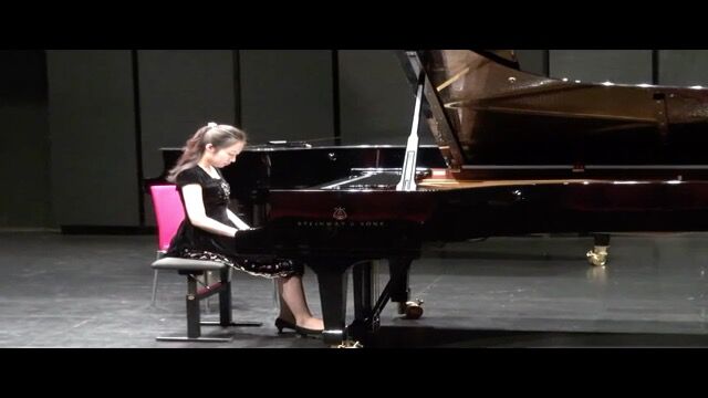 金秀妍(演奏肖邦12首练习曲 Chopin 12 Etudes Op.25