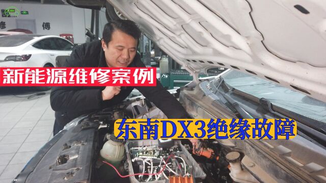 东南新能源汽车无法上高压,PTC加热器绝缘故障