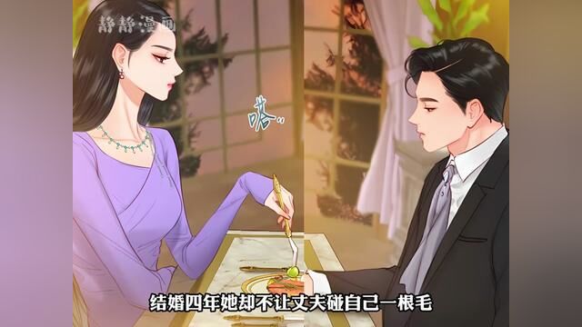 结婚四年,他们依旧如仇人见面#漫画解说 #瑟琳娜