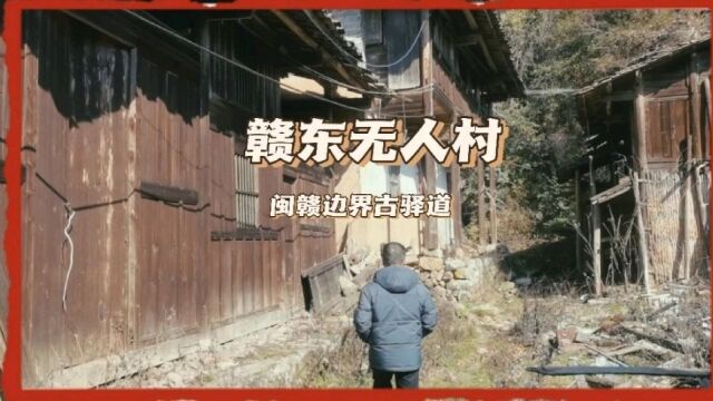 江西深山里的无人村,都是些古色古香的木板房,村里有条车水马龙的驿道,古时是闽赣边界的“国道”“丨生活+”