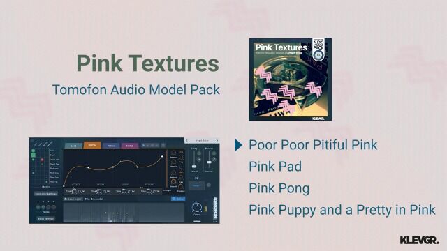 Pink Textures  Tomofon Audio Model Pack (Examples)