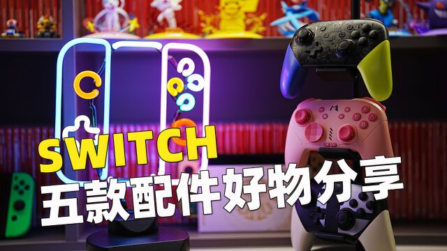 简约实用,五款Switch相关配件好物分享