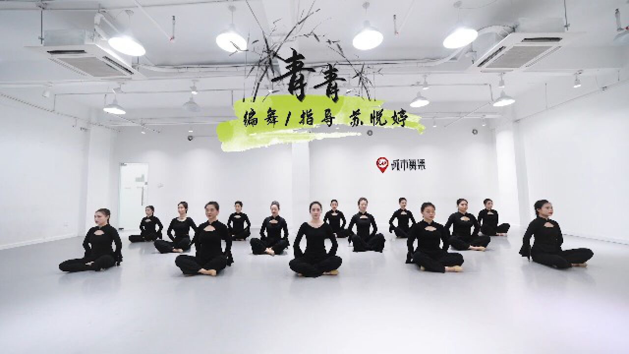 零基础学古典舞身韵入门课《青青》城市舞集苏悦婷编舞_高清1080P在线观看平台_腾讯视频