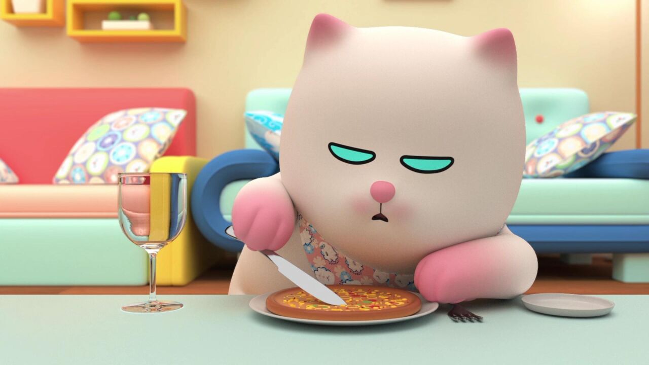 【薇薇猫的小小日常】薇薇八成在景德镇学的手艺