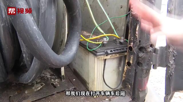 货车变身“移动油罐”,藏身停车场贩卖私油,遭民警查扣