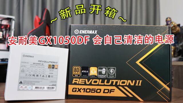 新品开箱—安耐美GX1050 DF 会自己清洁的电源