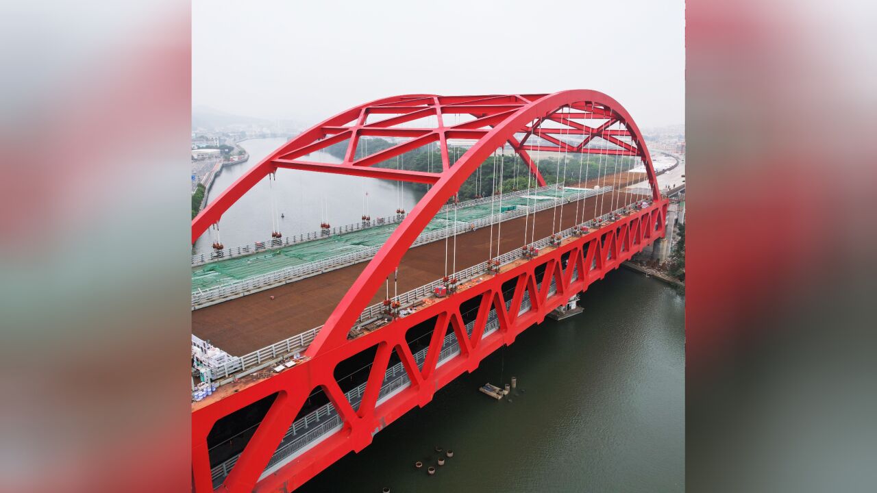 出行更方便!南外环岐江河大桥下层桥试通车