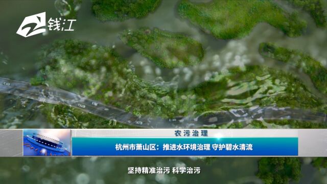 杭州市萧山区:推进水环境治理 守护碧水清流