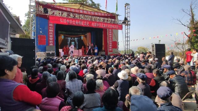 甘谷2023:磐安镇西三十铺雪岩山庙会