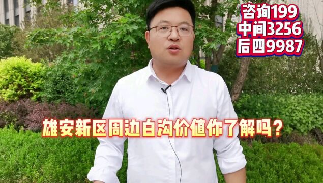 雄安新区//雄安新区周边白沟价值您了解吗?