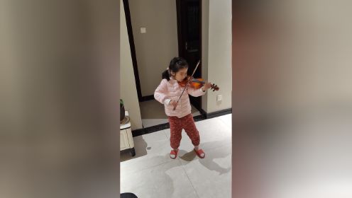 23生：小女孩拉小提琴（三）八月桂花遍地开