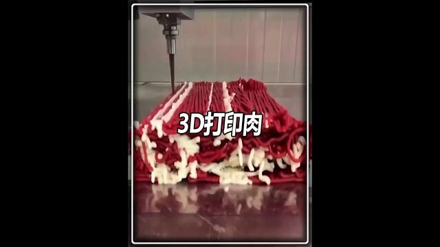 与真肉一样的3D打印肉,你吃过吗