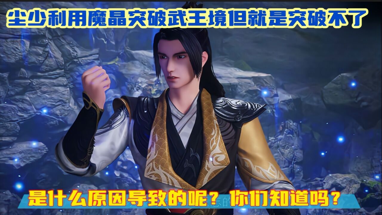 《武神主宰》精彩解說:塵少利用魔晶突破武王境,但就是突破不了,是