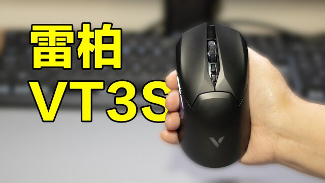 游戏鼠标的极致堆料 雷柏VT3S