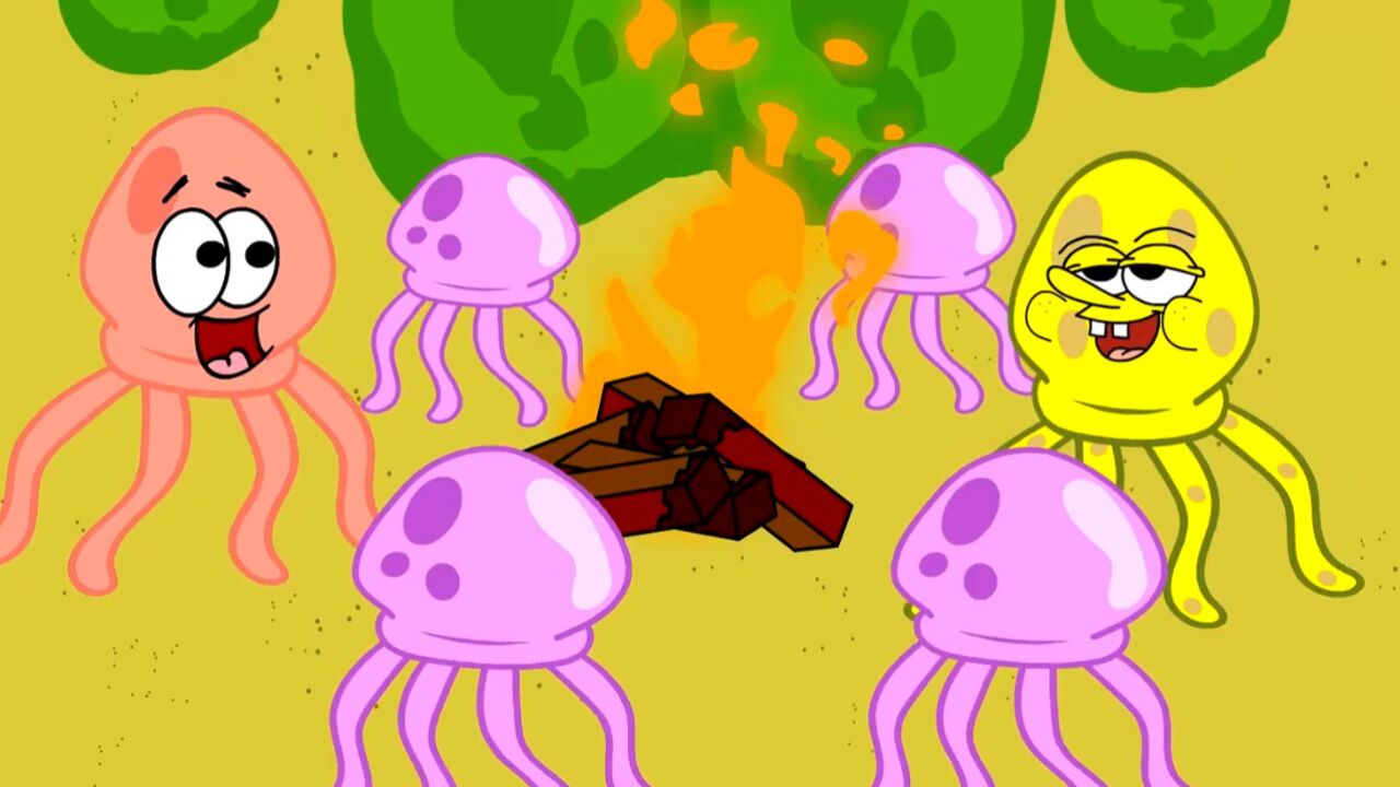 海绵宝宝同人—水母海绵宝宝!