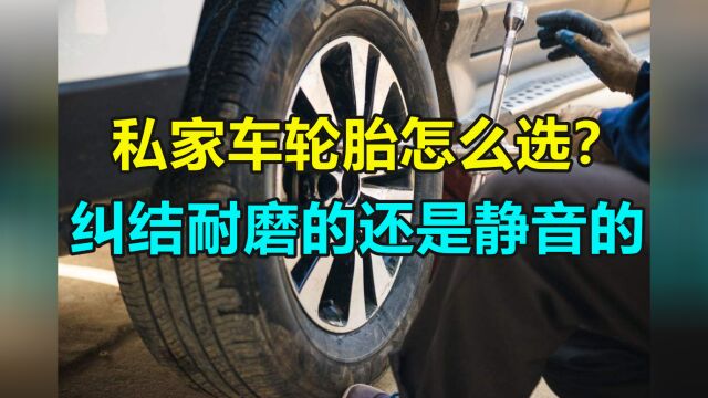 私家车轮胎怎么选?纠结耐磨的还是静音的,修理工给你最实在答案