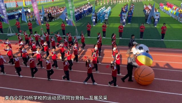 荷塘区第26届中小学秋季运动会开幕