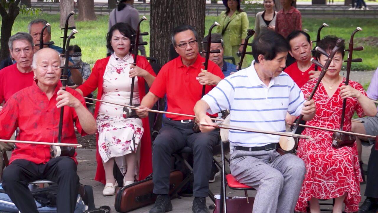 北京天坛琴之声乐队激情演奏民乐《幸福年》