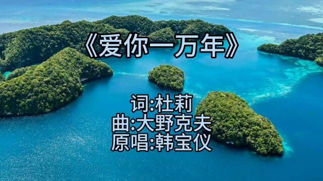 怀旧金曲韩宝仪《爱你一万年》寒风吹起细雨迷离风雨揭开我的记忆