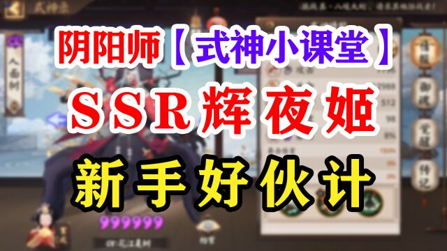 阴阳师SSR辉夜姬萌新好帮手