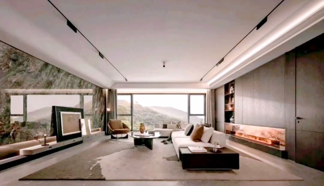 230平现代轻奢风格大平层装修设计案例