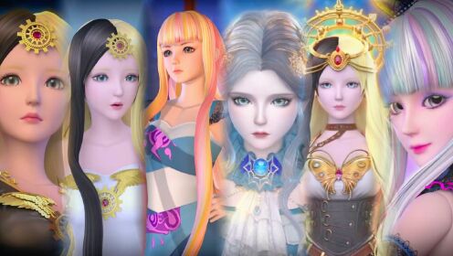 《叶罗丽默水语》 第239集:叶罗丽光仙子白光莹变身大合集,你更喜欢哪