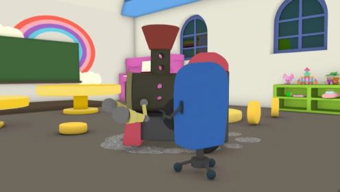 乐比悠悠教育系列之快乐成长3D版4：椅子大战，快搬起小凳子一起和悠悠探索吧