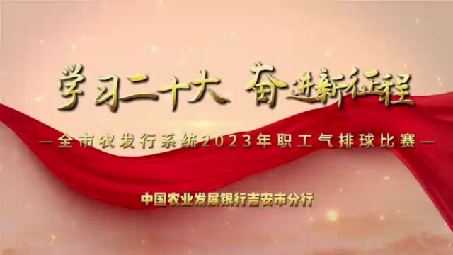 学习二十大 奋进新征程 吉安市农发行2023年职工气排球比赛