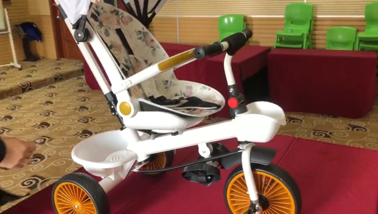 儿童三轮车安装视频
