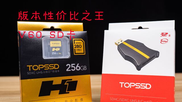 【鸽言咕语】目前一张V60能解锁啥格式?唠唠天硕V60SD卡