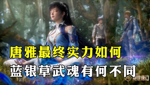 斗罗大陆Ⅱ绝世唐门:唐雅的蓝银草武魂有何不同,最终实力如何?_高清1080P在线观看平台_腾讯视频