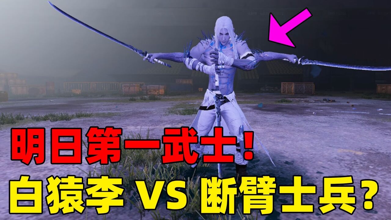 明日之后:当白猿李遇到断臂士兵!谁会是明日第一武士?