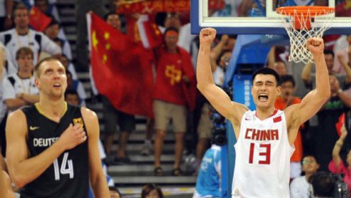 中国男篮的巅峰！回顾08奥运会中国击败德国成为8强