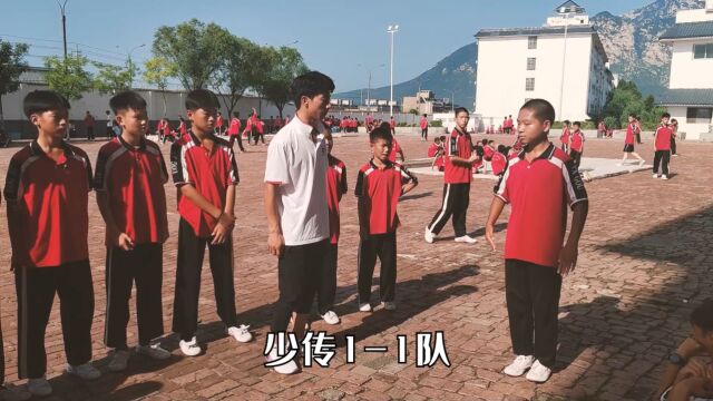 我在塔沟武校学武术:功夫小子训练集锦91