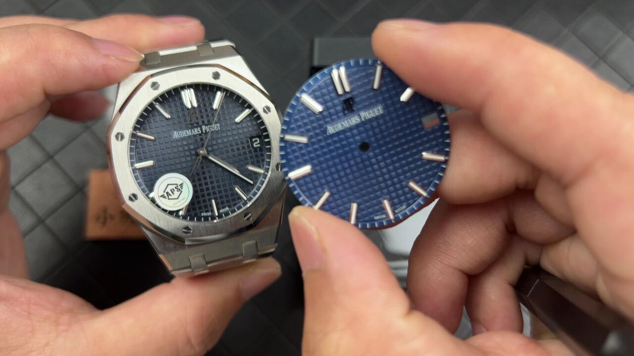 aps厂15500改sw厂代用蓝盘4302机芯