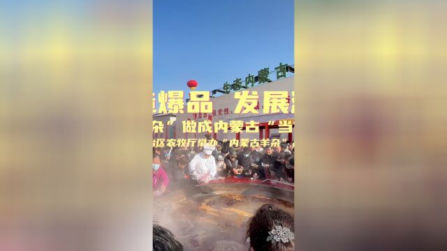 内蒙古自治区农牧厅成功举办“内蒙古羊杂”品牌发布会