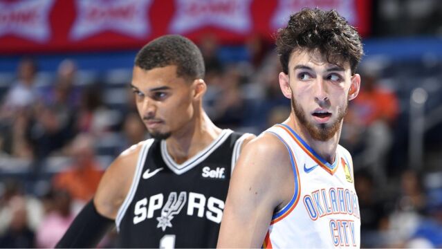 NBA官宣最新新秀榜：文班切特继续包揽前二，热火新秀小海梅哈克斯升至第三