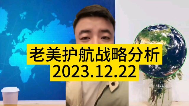 七哥论国际2023.12.22中东战略分析