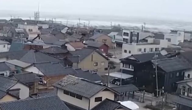 日本海沿岸大范围地区海啸预警降级