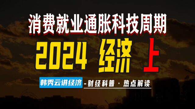 清华韩秀云:2024年的经济展望(上)消费就业通胀科技