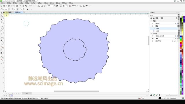 【SCI科研制图教程】如何制作卵细胞(CorelDRAW软件/CDR软件)