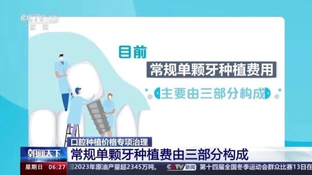 种植牙收费明显规范 国家医保局官方平台公布口腔种植相关信息